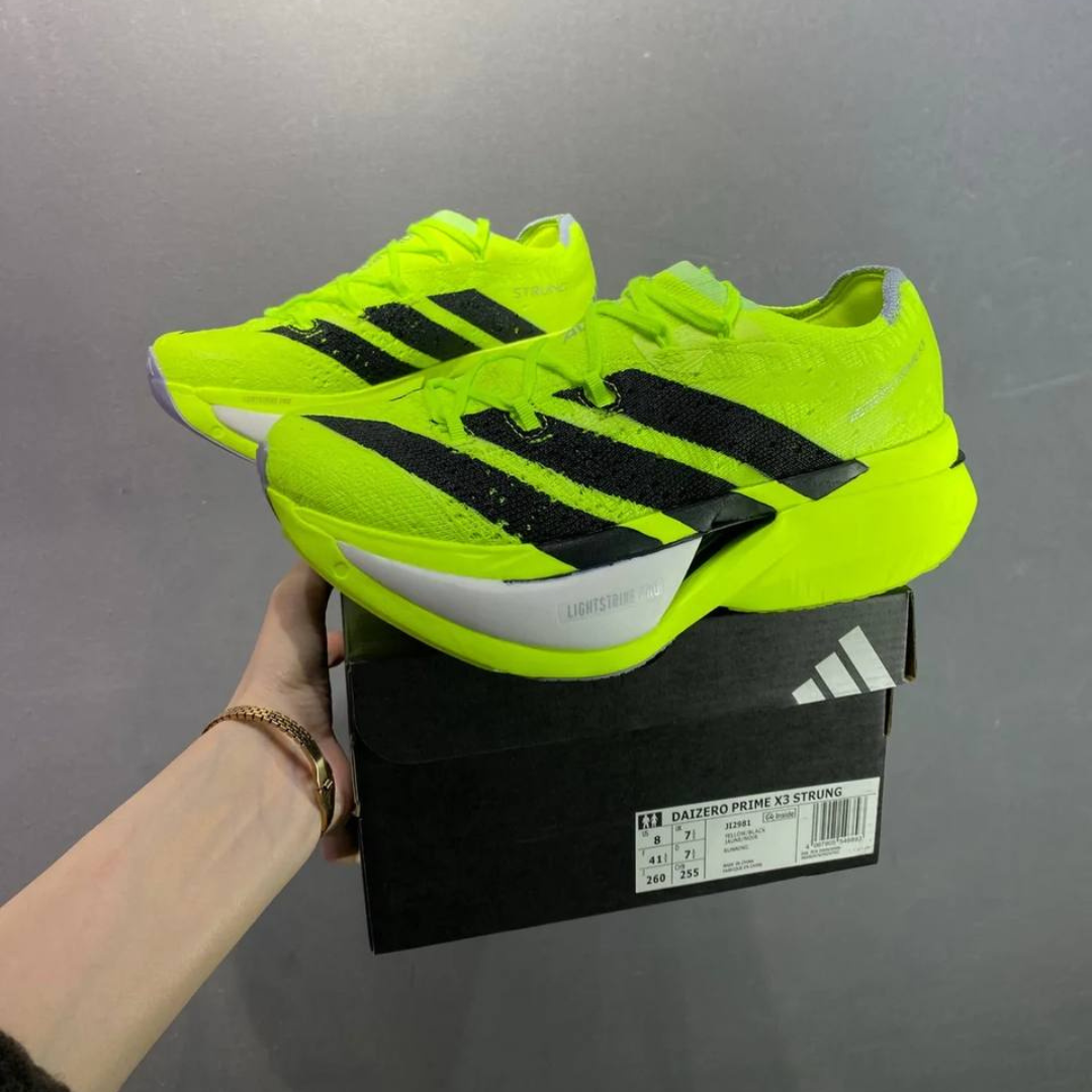 Tênis Adidas Adizero Prime X3 Strung - Verde Limão