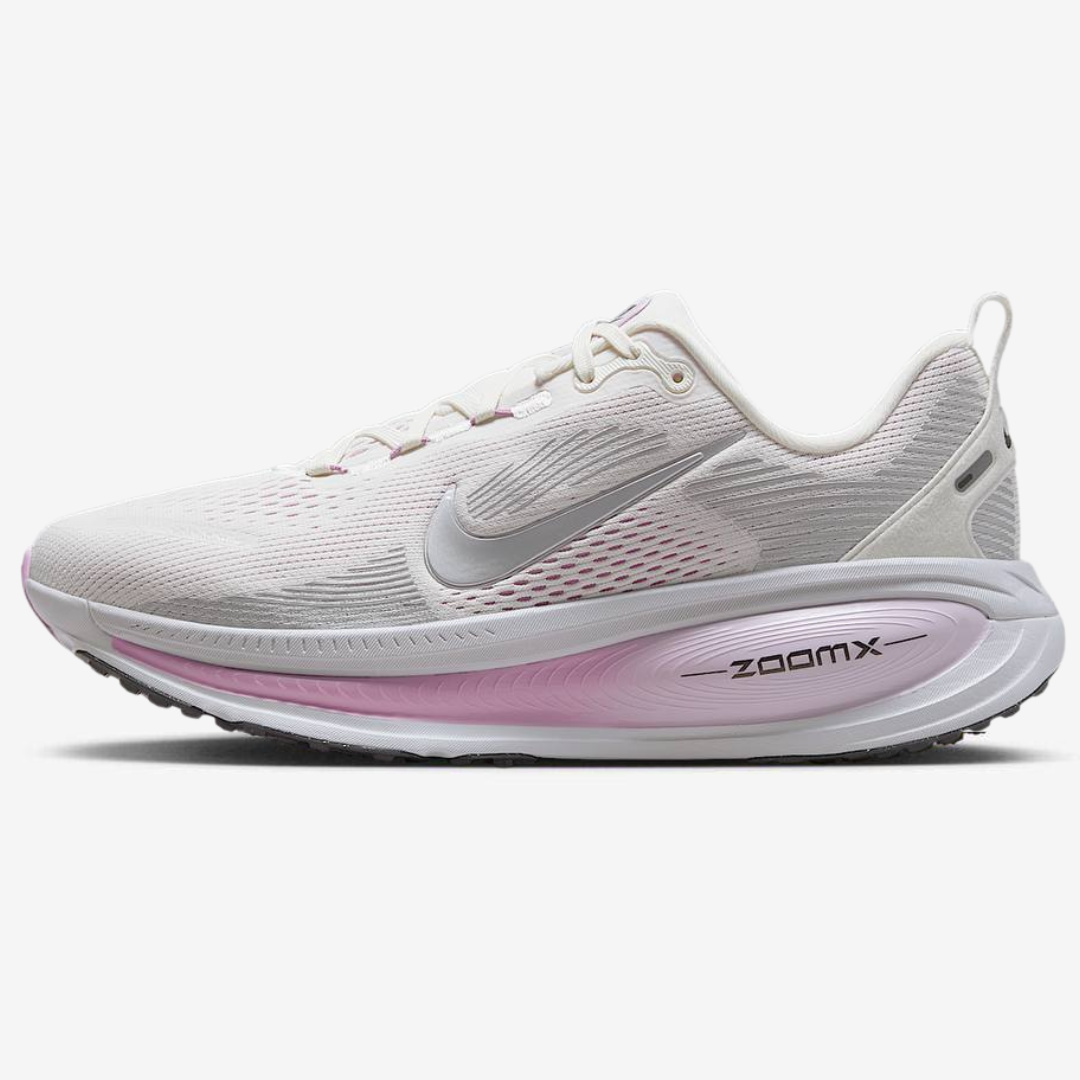 Tênis Nike Vomero 18 - Cinza/Rosa Claro