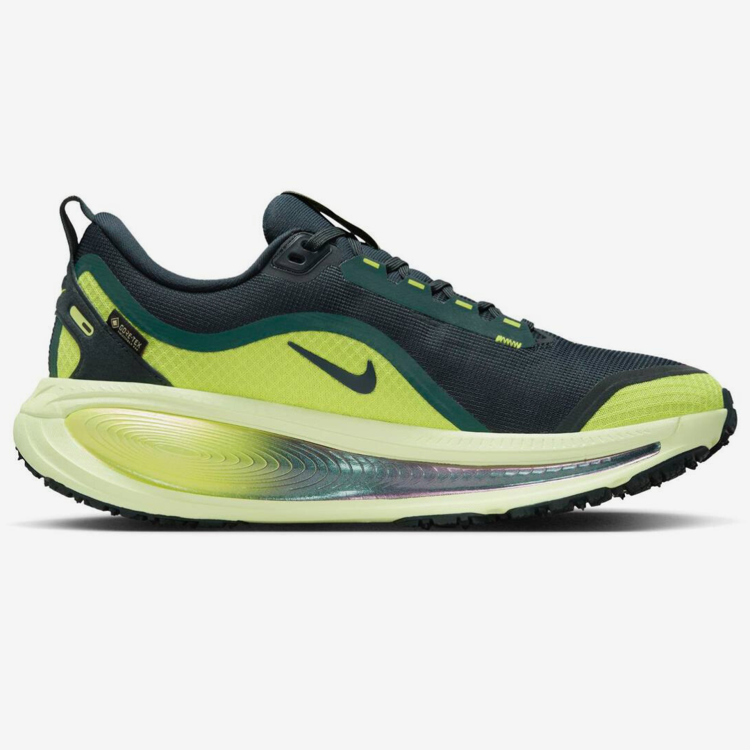 Tênis Nike Vomero 18 GORE-TEX - Verde Escuro/Verde Neon