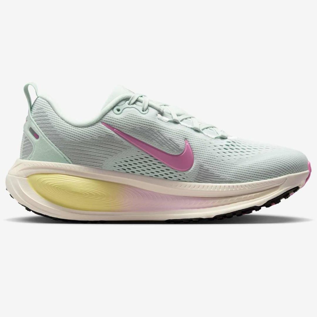 Tênis Nike Vomero 18 - Verde Água/Rosa