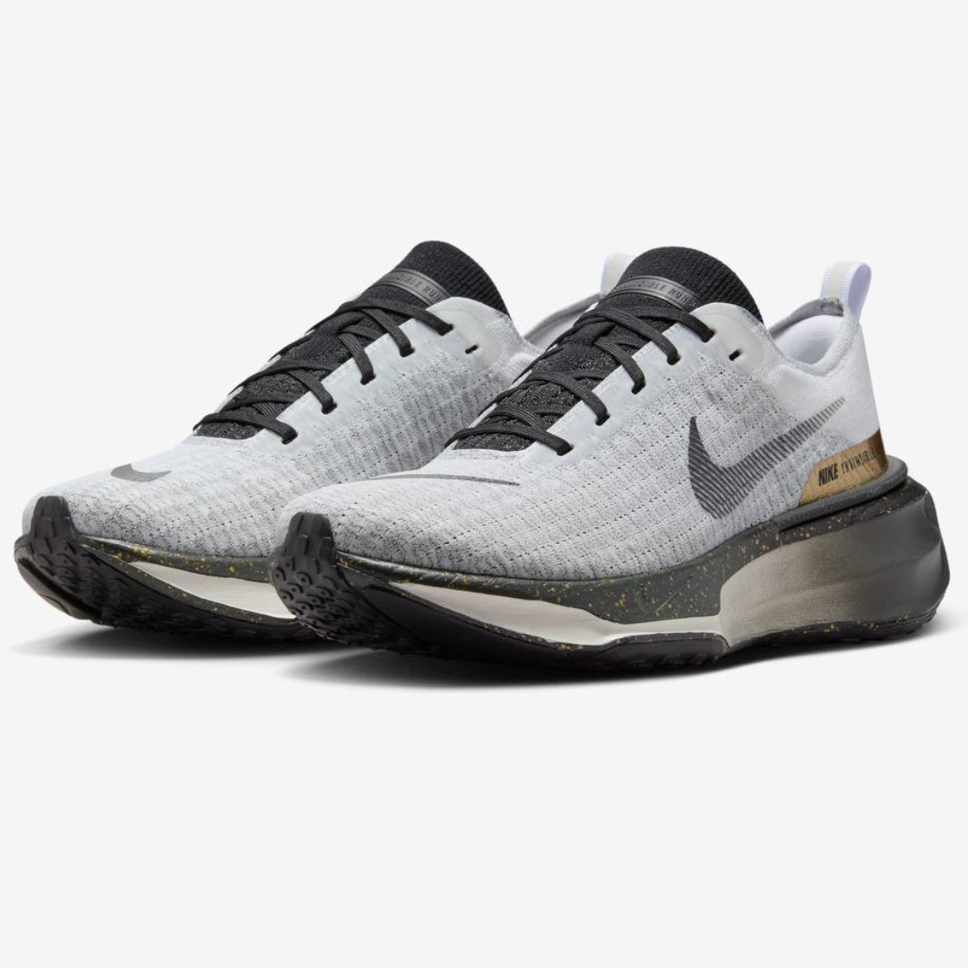 Tênis Nike Invincible Run 3 - Cinza/Preto Gold