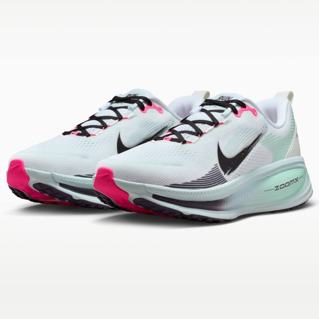 Tênis Nike Vomero 18 - Azul Glacial/Rosa
