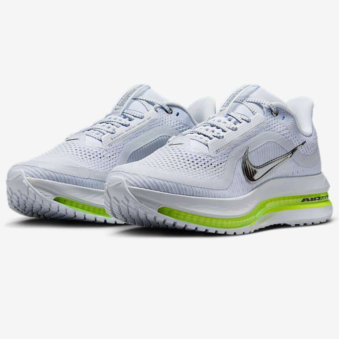 Tênis Nike Pegasus Premium - Cinza Futebol/Verde Volt
