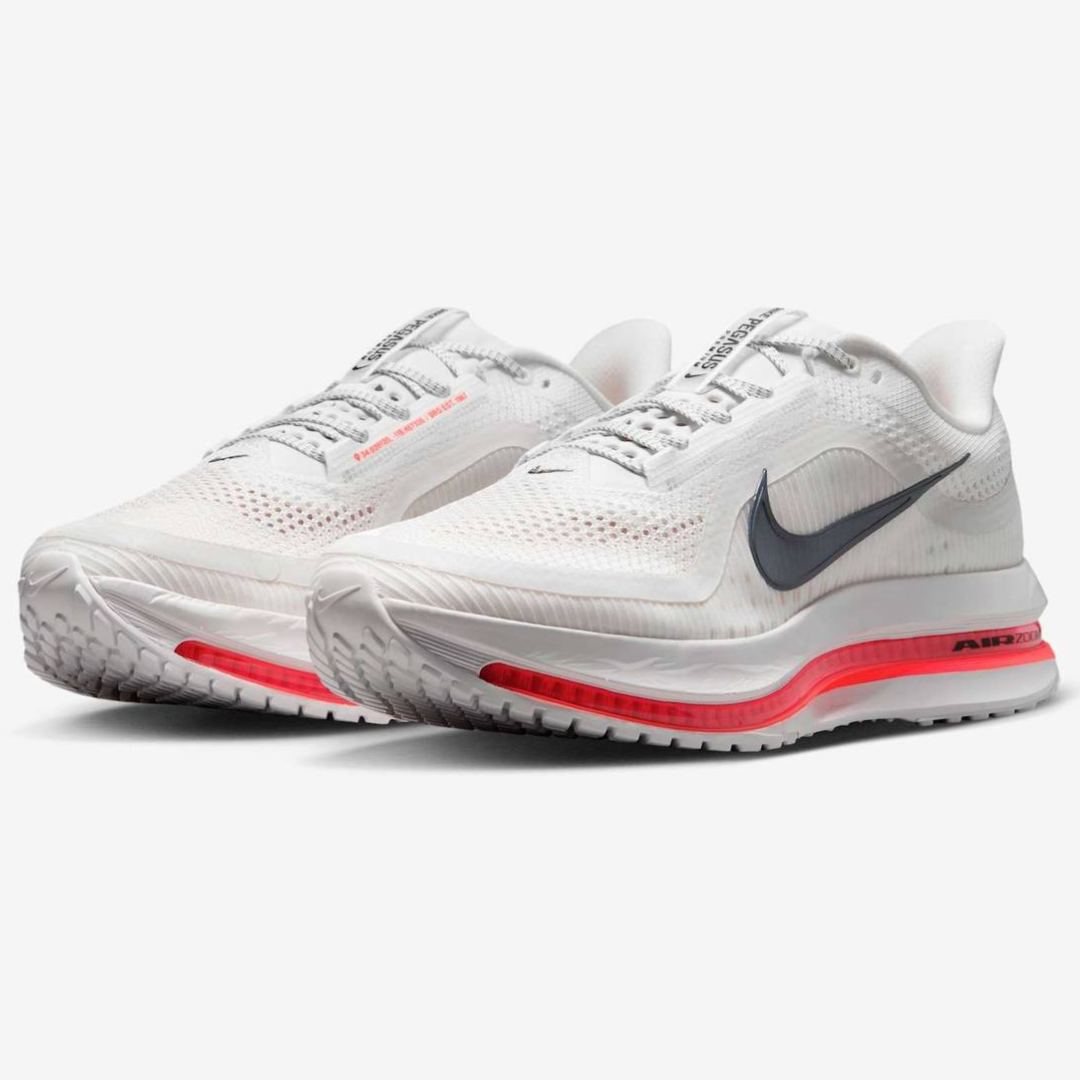 Tênis Nike Pegasus Premium - Branco/Vermelho
