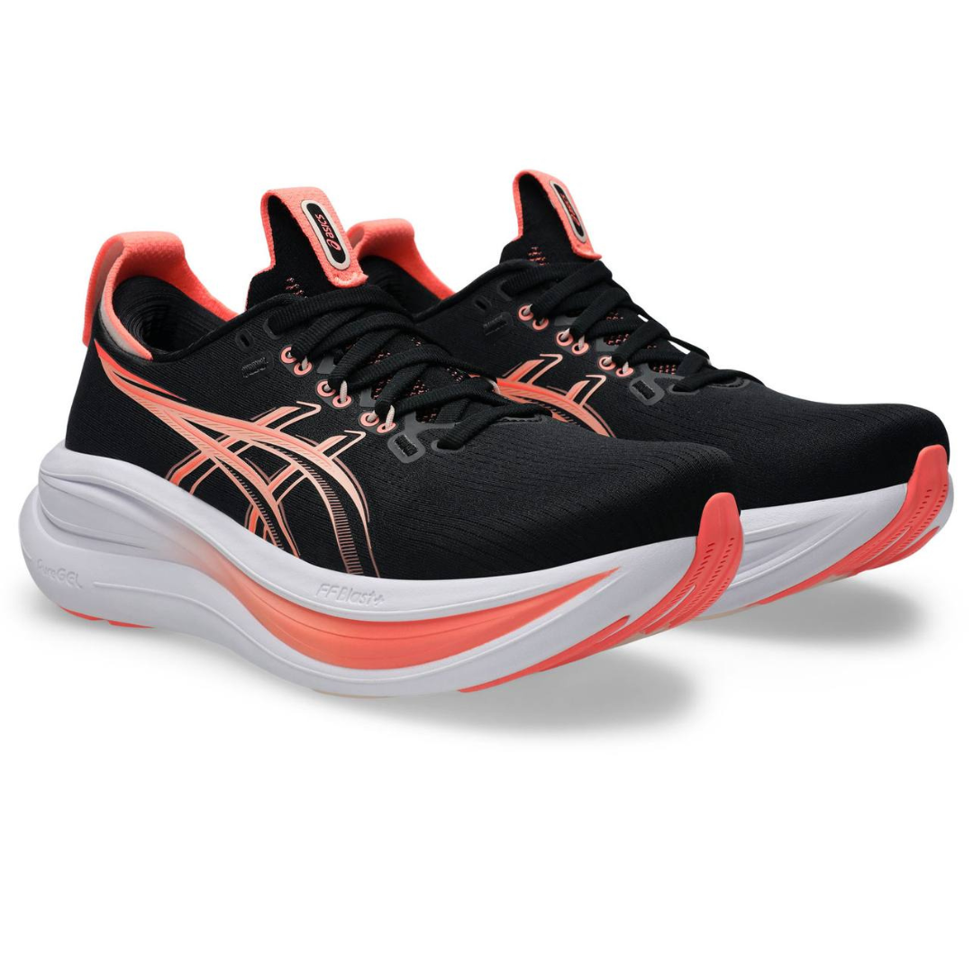 Tênis Asics Gel - Nimbus 28 - Preto/Laranja