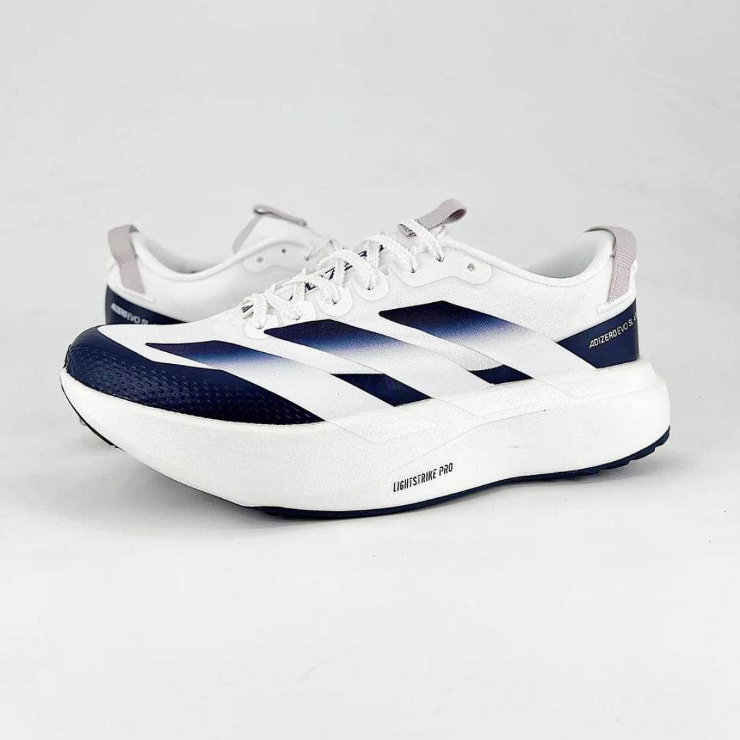 Tênis Adidas Adizero EVO SL ATR - Branco/Azul Marinho