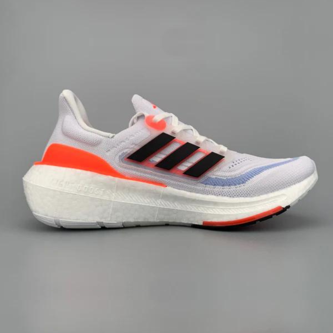 Tênis Adidas Ultraboost Light 23 Branco com Vermelho