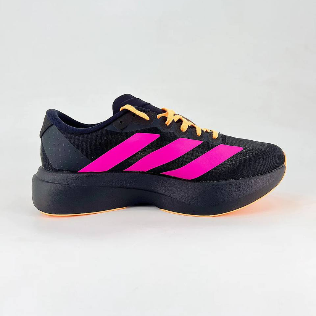 Tênis Adidas Adizero EVO SL - Preto/Rosa/Laranja