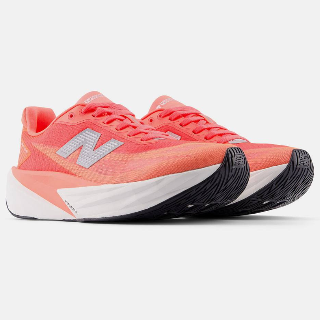 Tênis New Balance Fuelcell Rebel V5 - Coral Neon