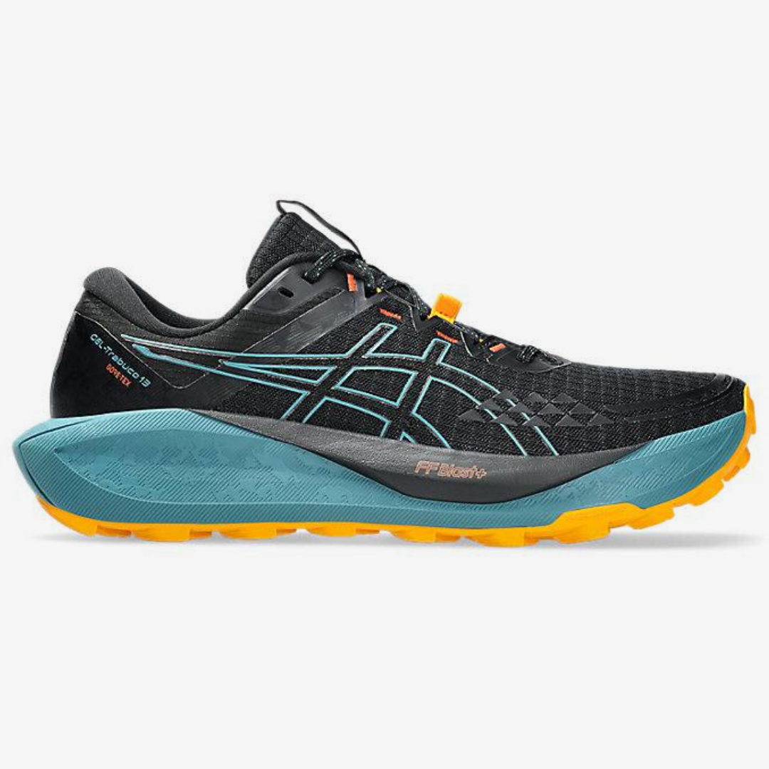 Tênis Asics Gel Trabuco 13 - Preto/Azul Atlântida