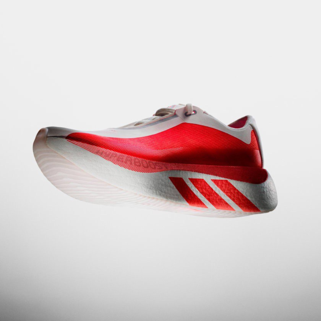 Tênis Adidas Hyperboost Edge - Branco/Vermelho