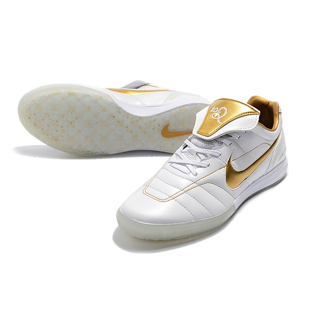 Chuteira Nike Tiempo Legend 7 Elite Futsal R10 - White