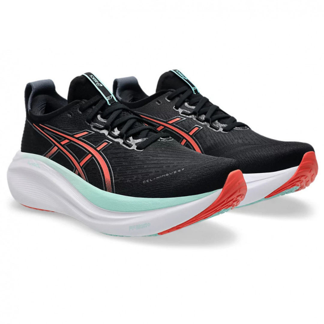 Tênis Asics Gel - Nimbus 27 - Preto/Rosa