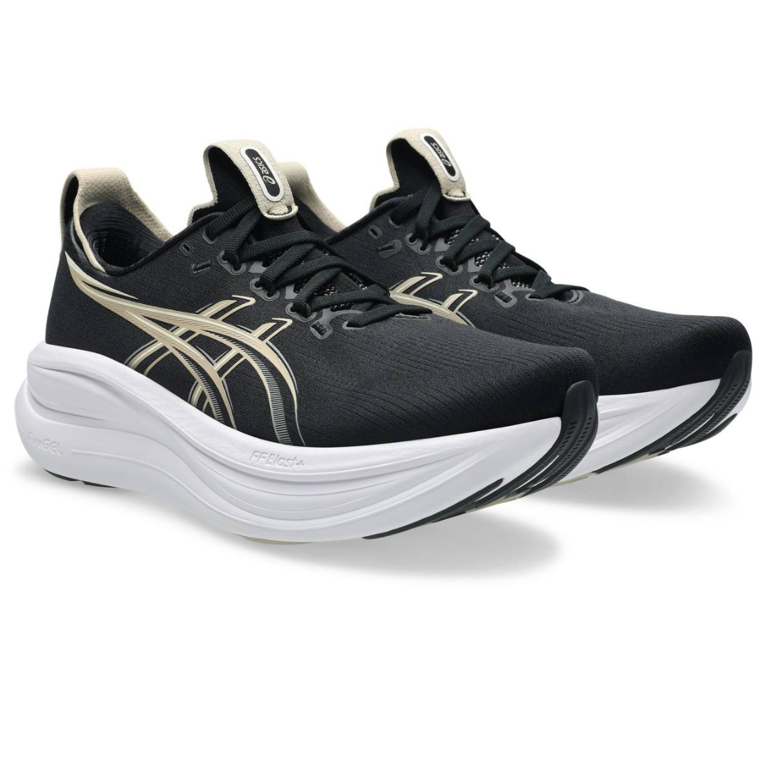 Tênis Asics Gel - Nimbus 28 - Preto/Bege