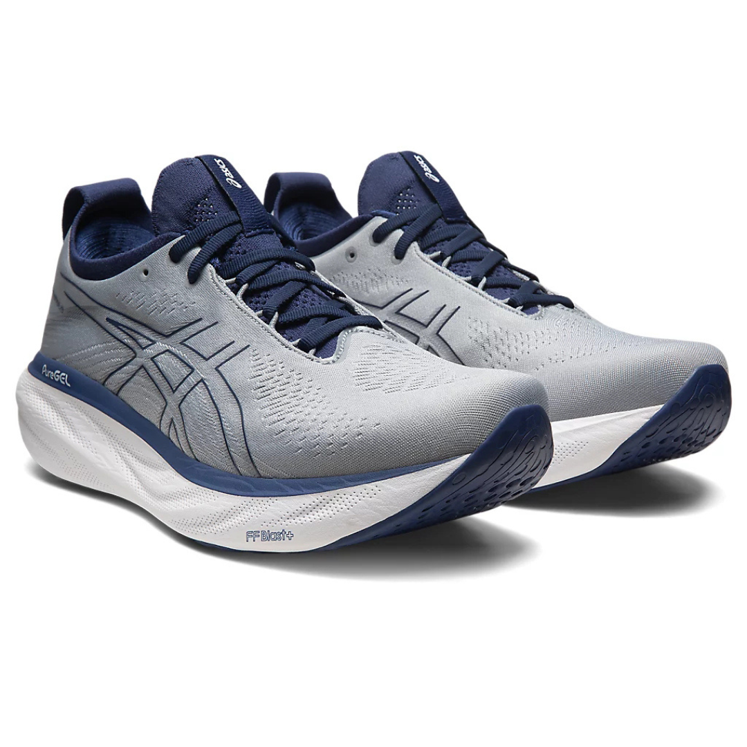 Tênis Asics Gel - Nimbus™ 25 Cinza e Azul