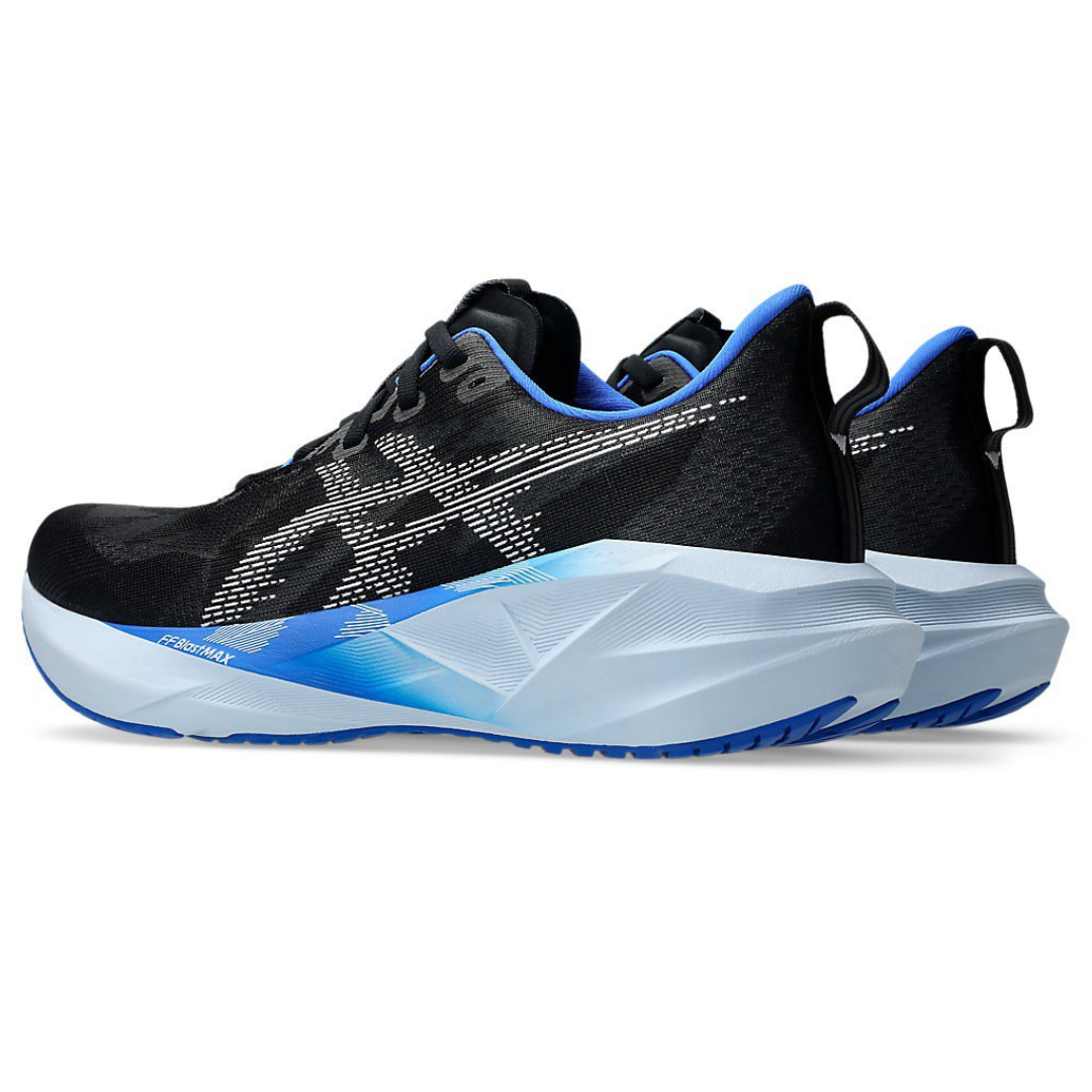 Tênis Asics Novablast 5 - Preto com Azul