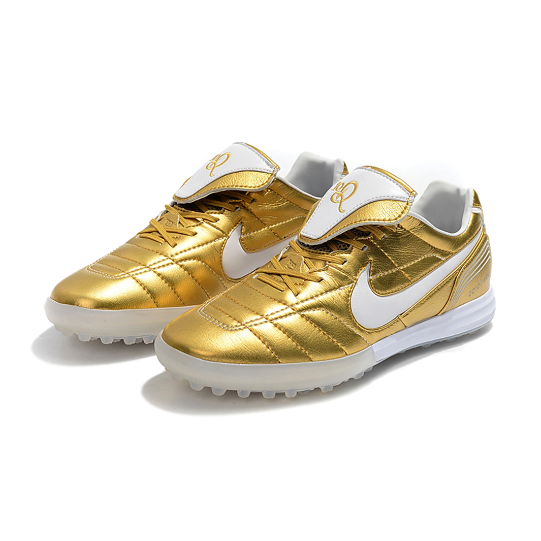 Chuteira Nike Tiempo Legend 7 Elite Society R10 - Gold