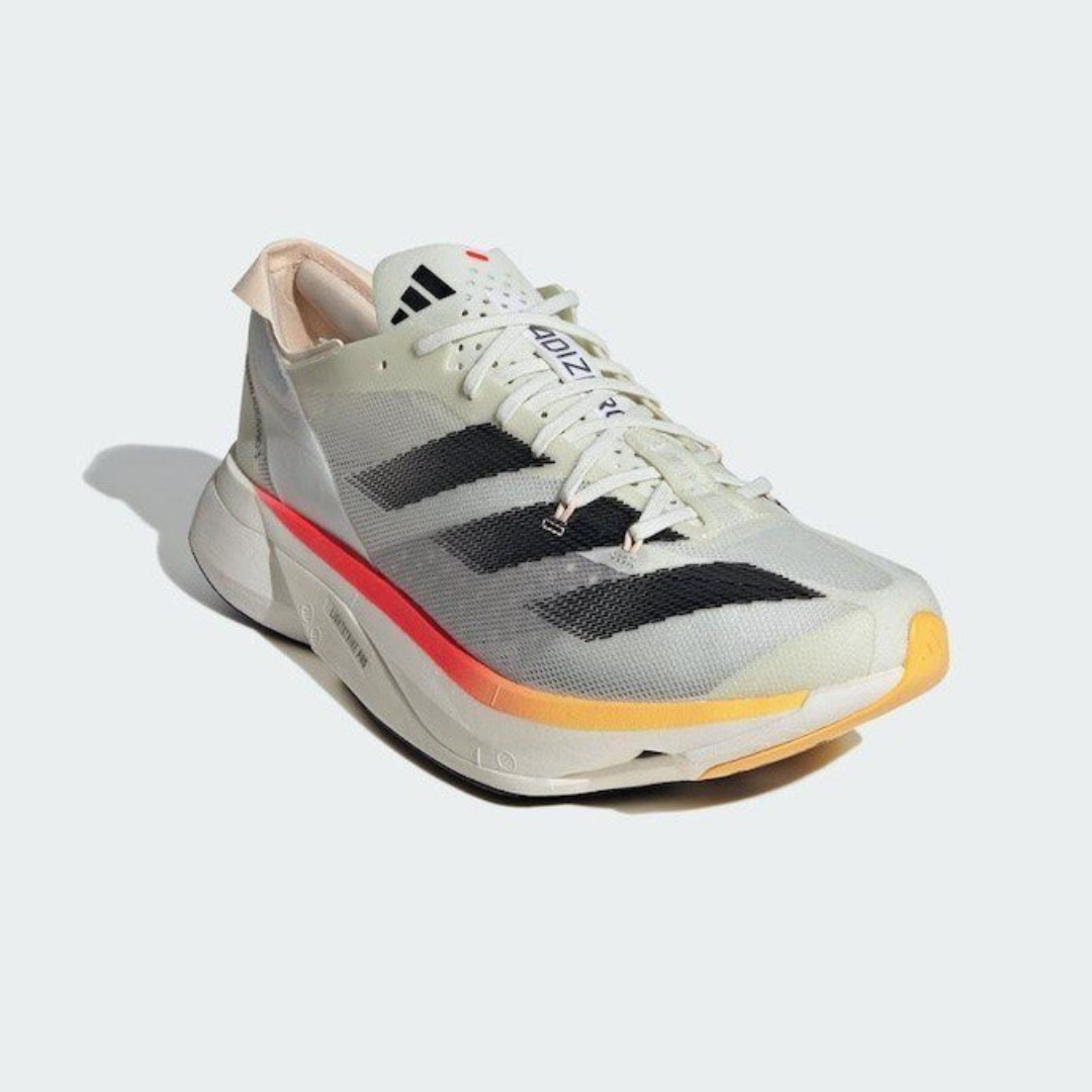 Tênis Adidas Adizero Adios Pro 3 - Bege/Preto/Laranja