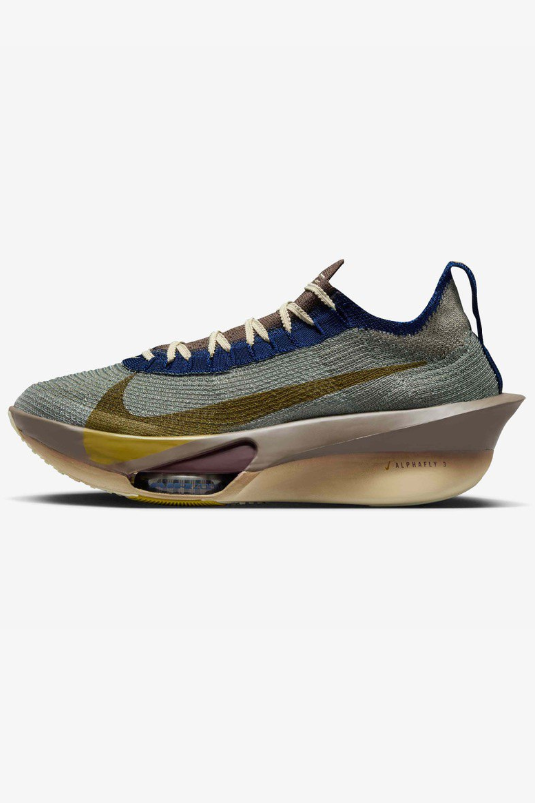Tênis Nike ZoomX ALPHAFLY Next% 3 Premium - Marrom/Cinza
