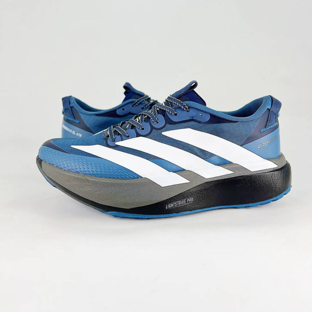 Tênis Adidas Adizero EVO SL ATR - Azul Marinho/Branco