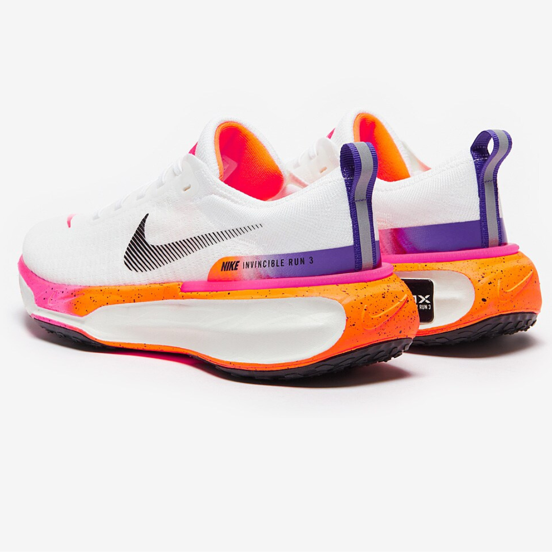Tênis Nike Invincible Run 3 - Branco/Hyper Rosa