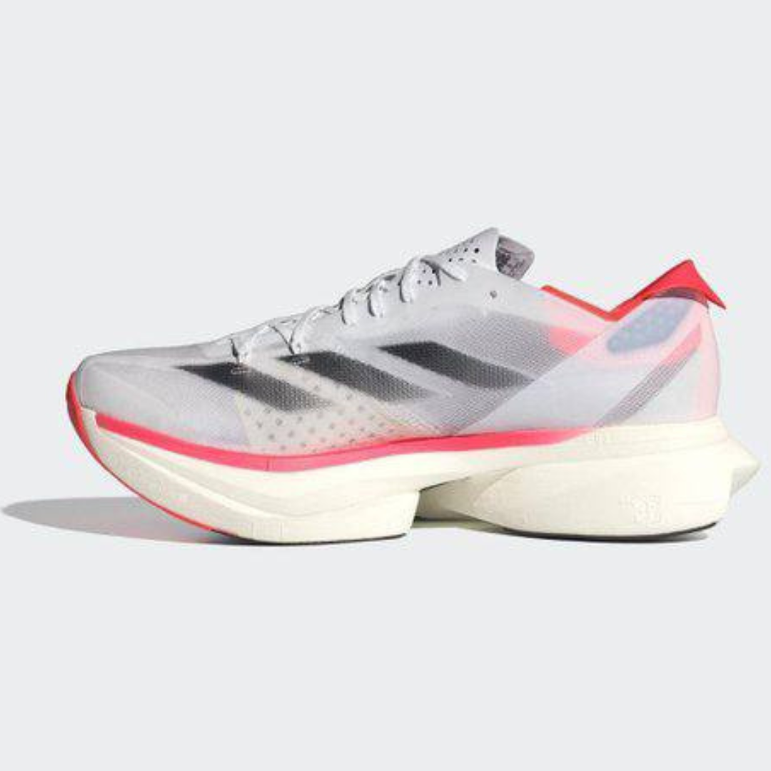 Tênis Adidas Adizero Adios Pro 3 - Branco/Vermelho Solar