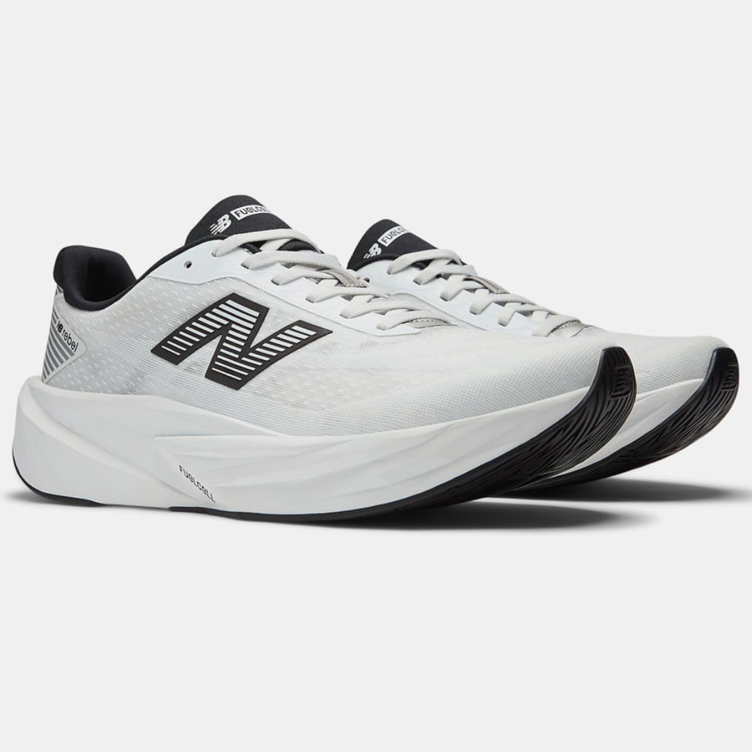 Tênis New Balance Fuelcell Rebel V5 - Branco/Preto