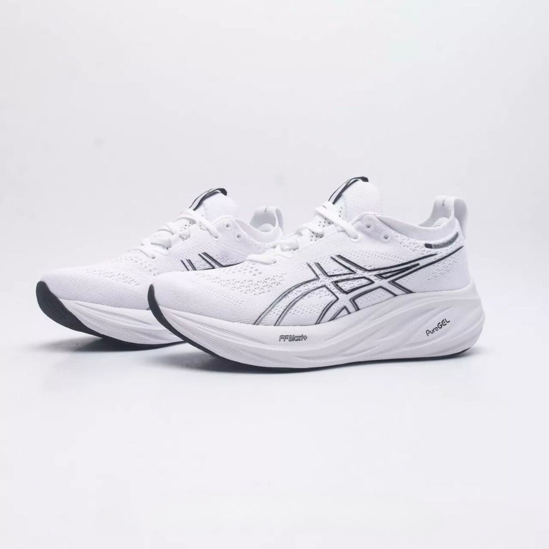 Tênis Asics Gel - Nimbus 26 - Branco Preto