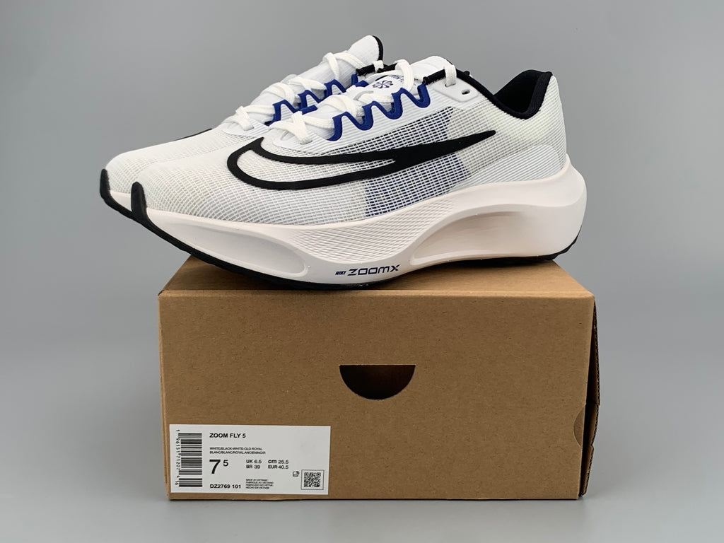 Tênis Nike Zoom Fly 5 Branco Azul