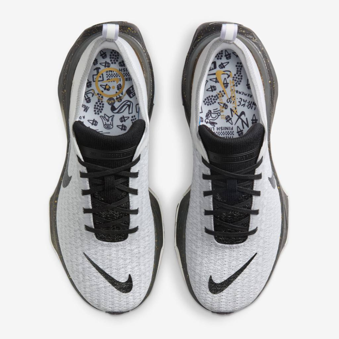 Tênis Nike Invincible Run 3 - Cinza/Preto Gold
