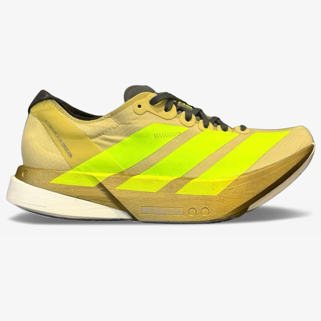 Tênis Adidas Adizero Adios Pro 4 Dourado/Verde