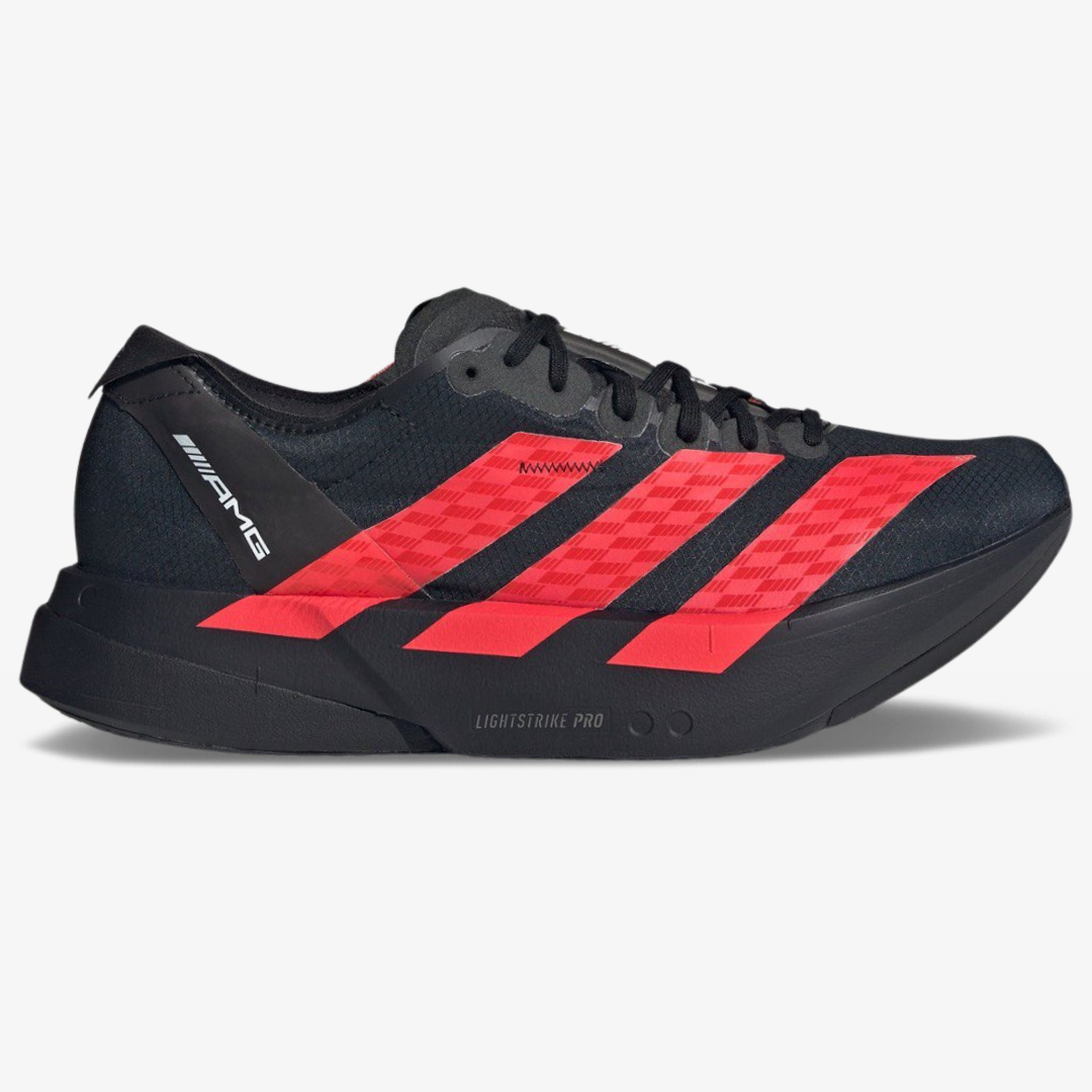 Tênis Adidas Adizero Adios Pro 4 Mercedes AMG Preto/Vermelho Lúcido