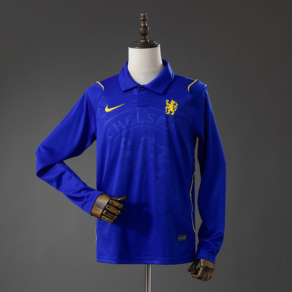 Camisa Nike Chelsea 2026/27 I Manga Longa Torcedor
