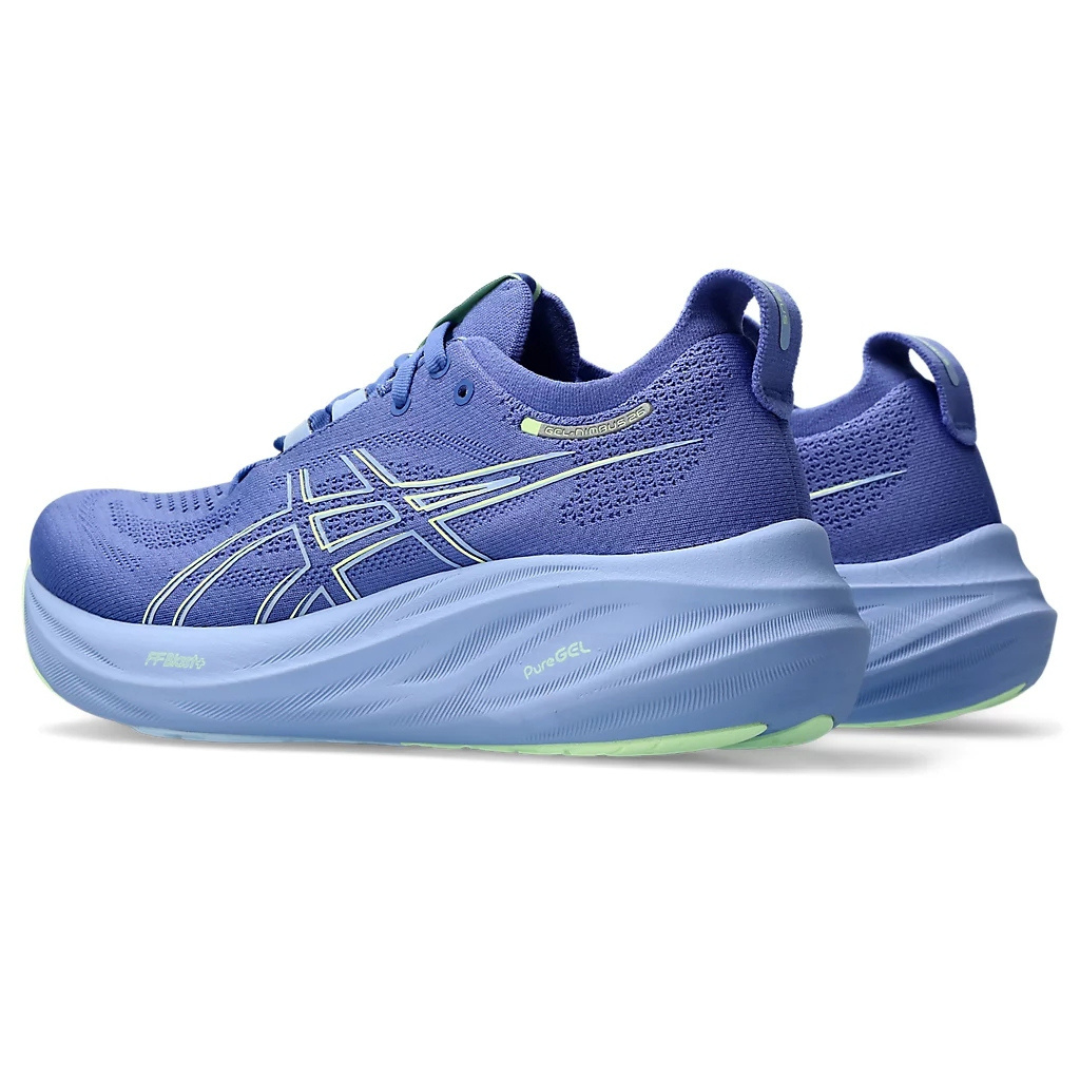 Tênis Asics Gel - Nimbus 26 - Roxo com Lilás e Verde