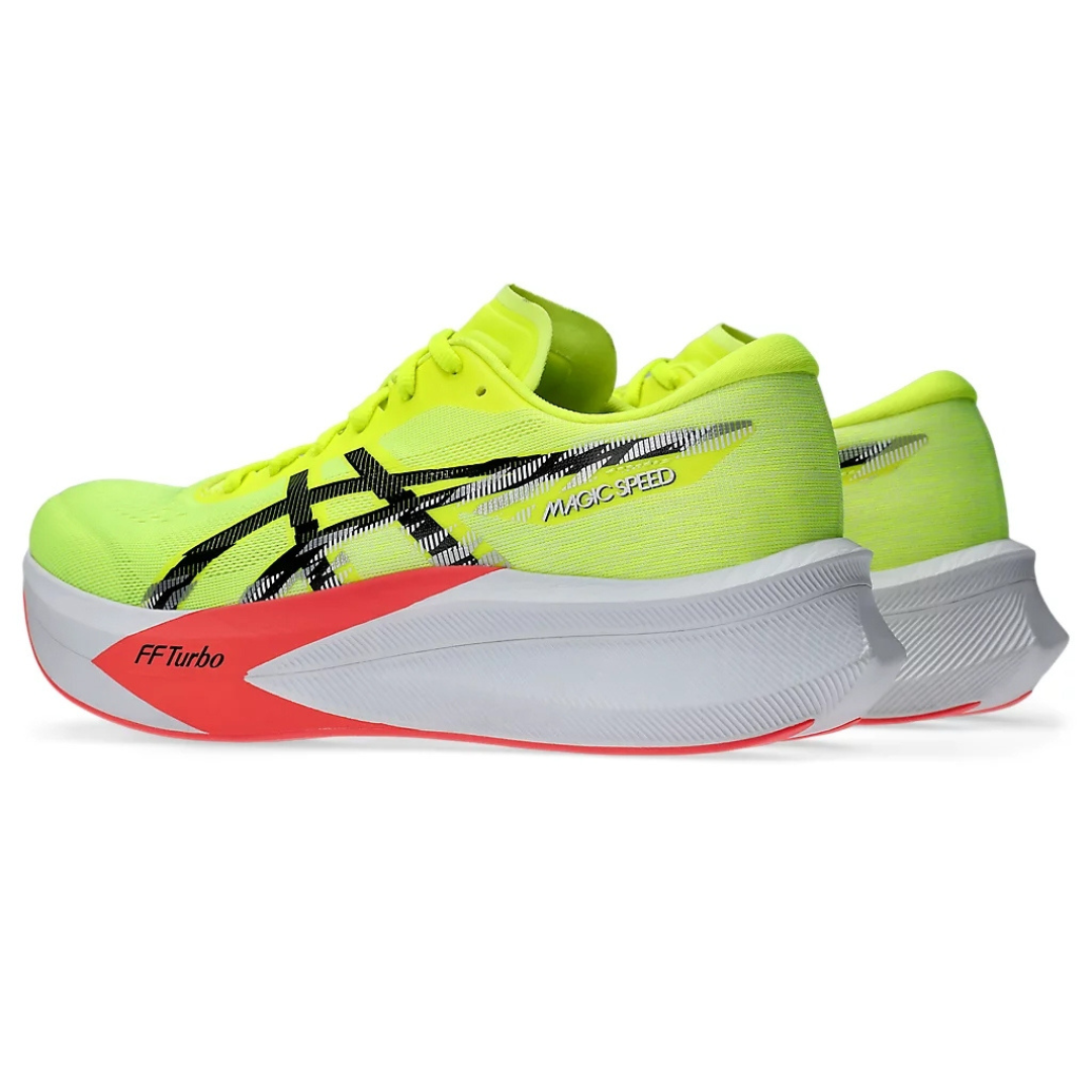 Tênis Asics Magic Speed 4 Verde com Branco e Vermelho