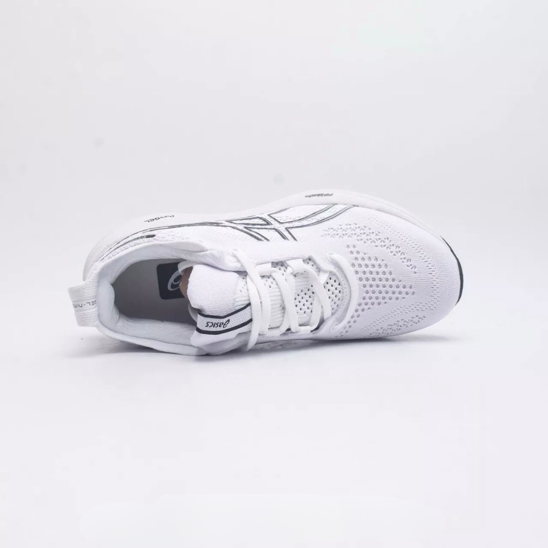 Tênis Asics Gel - Nimbus 26 - Branco Preto