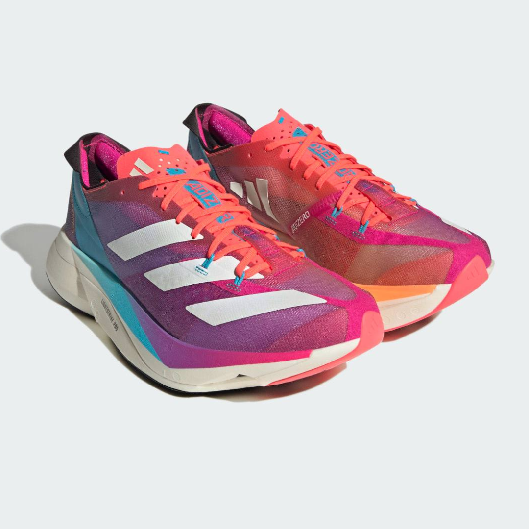 Tênis Adidas Adizero Adios Pro 3 - Signal Pink Cyan