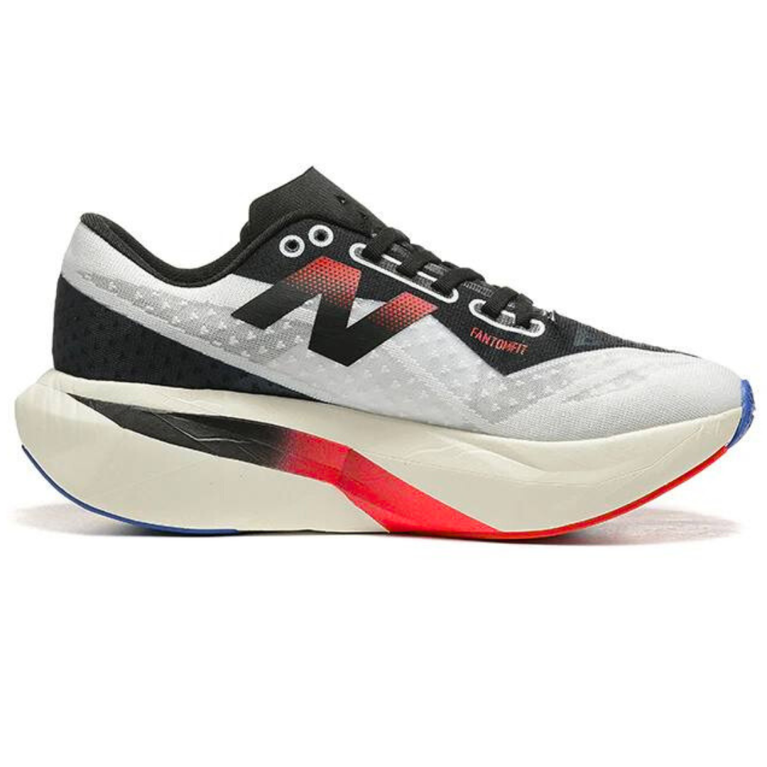 Tênis New Balance Fuelcell Supercomp Elite V4 - Branco/Preto/Vermelho