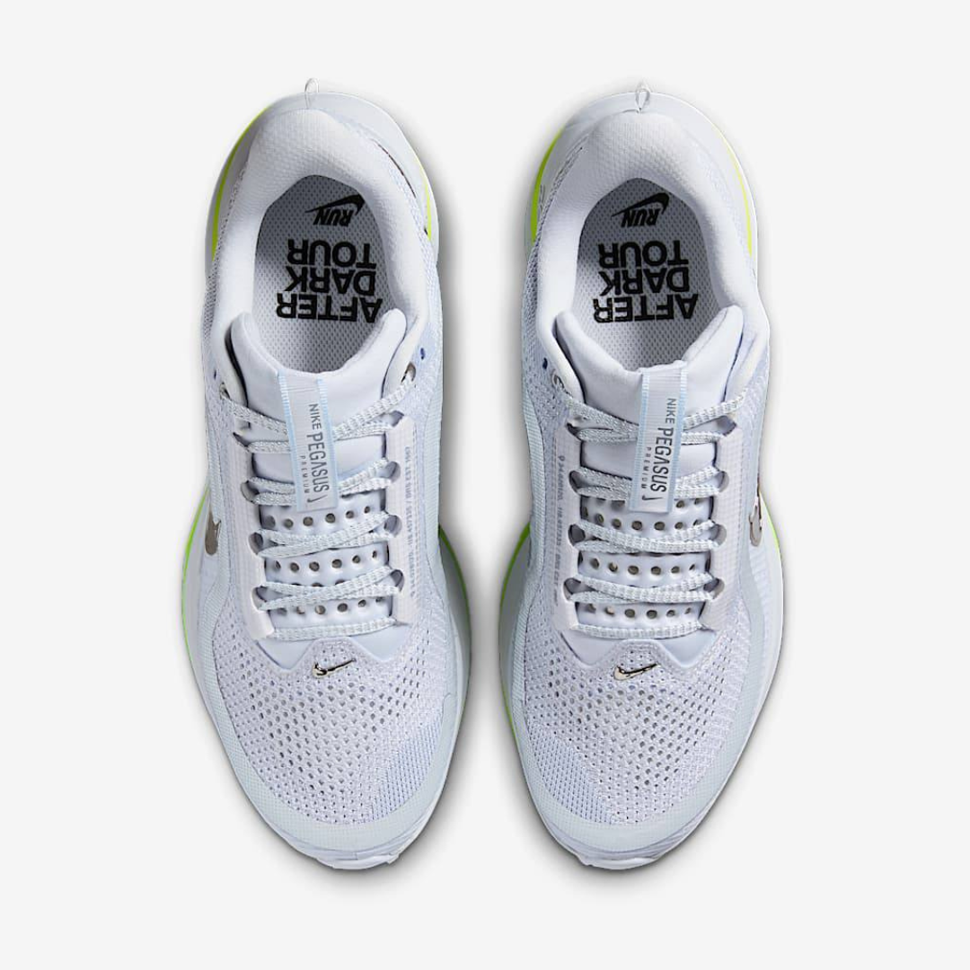 Tênis Nike Pegasus Premium - Cinza Futebol/Verde Volt