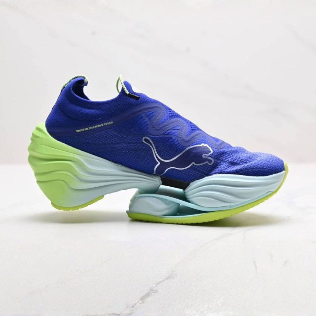 Tênis Puma Fast-RB Nitro Elite - Azul/Verde