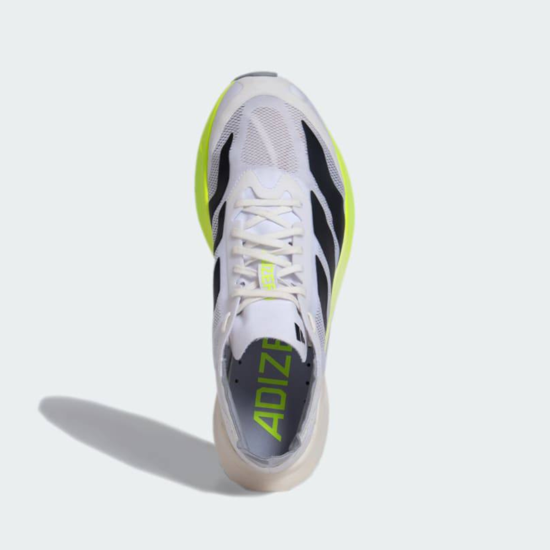 Tênis Adidas Adizero Drive RC - Cloud White/Core Black/Lucid Lemon