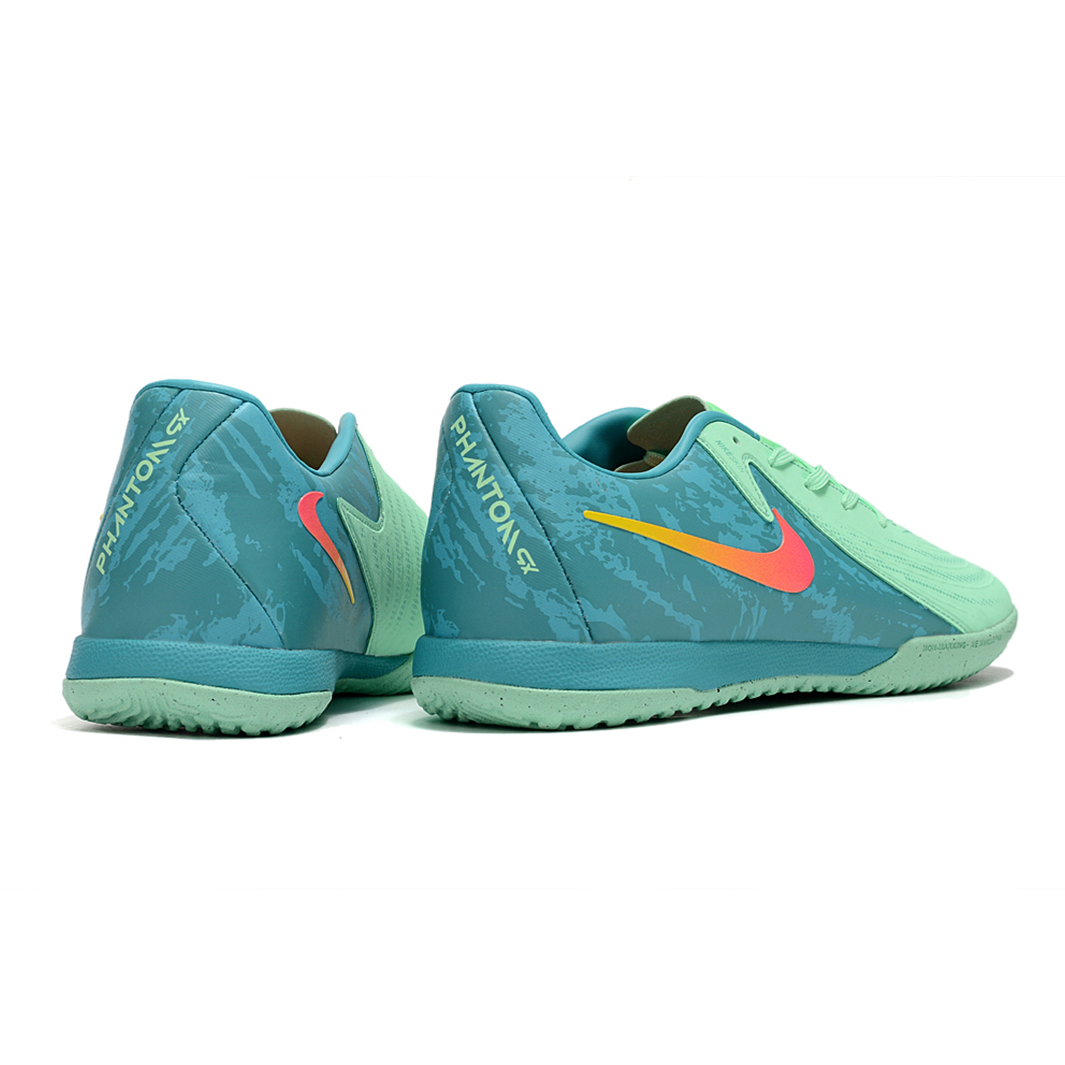 Chuteira Nike Phantom GX 2 Academy Futsal LV8 Vortex