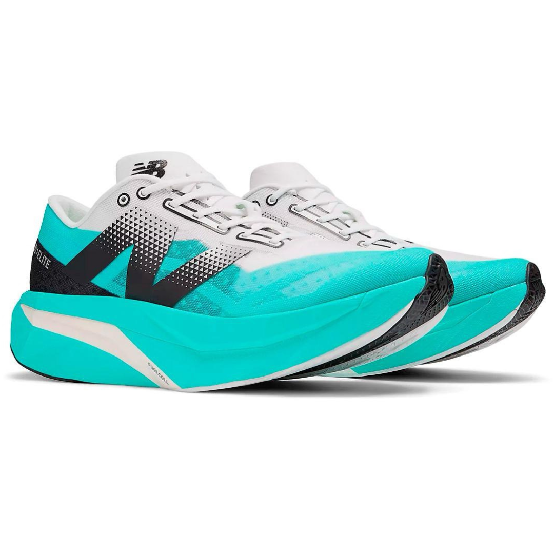 Tênis New Balance Fuelcell Supercomp Elite V4 - Turquesa/Branco