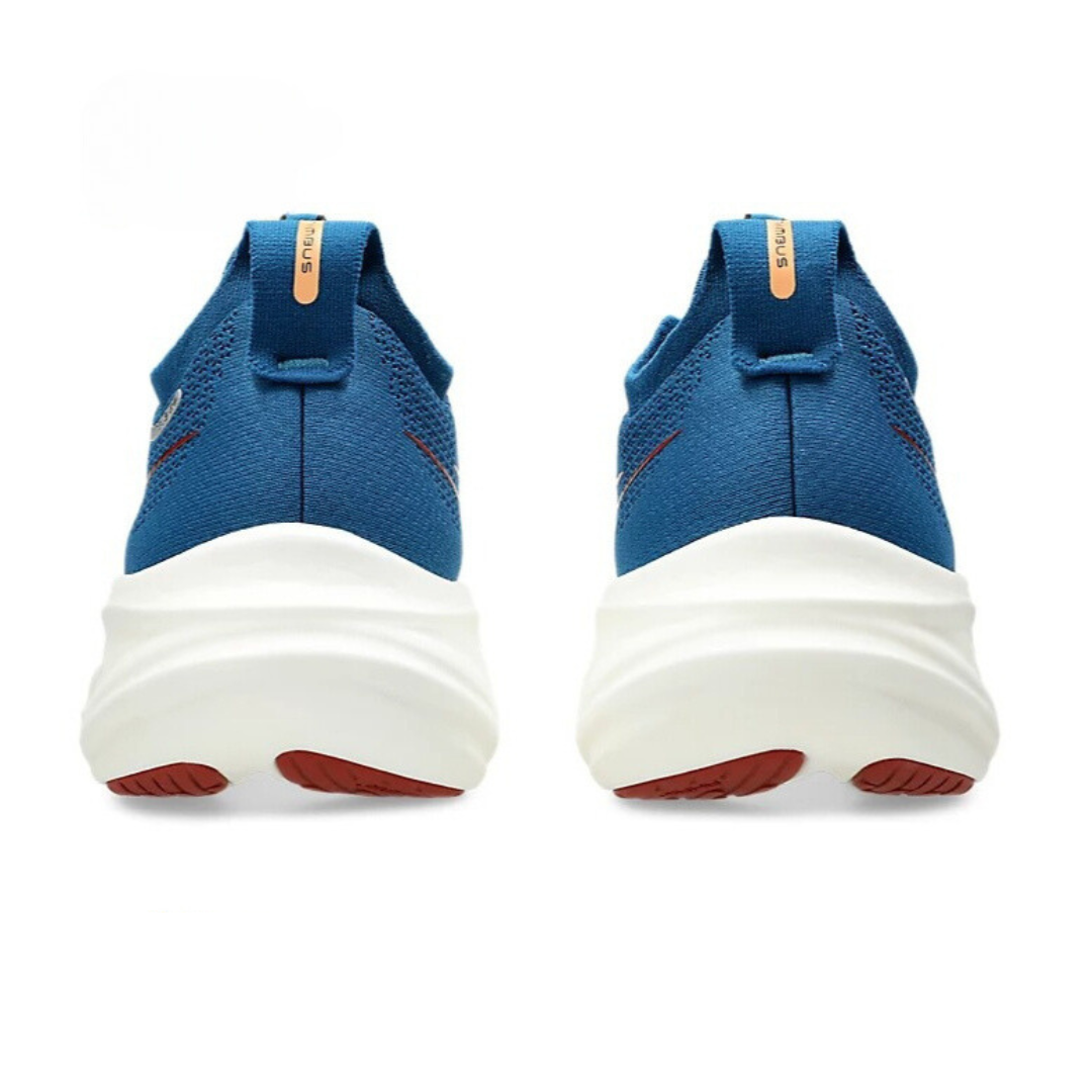 Tênis Asics Gel - Nimbus 26 - Azul com Branco e Vermelho