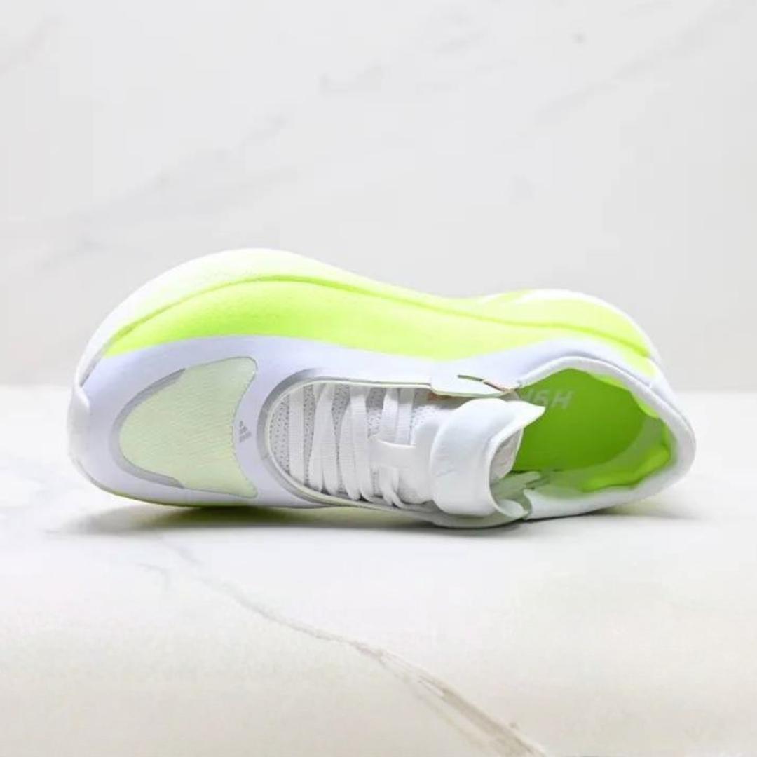 Tênis Adidas Hyperboost Edge - Branco/Verde Neon