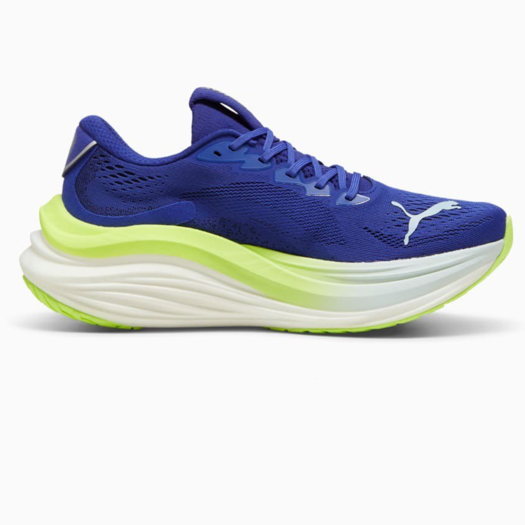 Tênis Puma MagMax NITRO - Azul com Verde