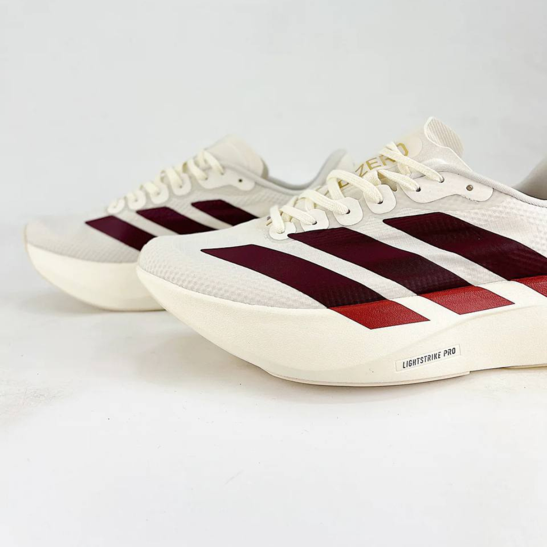 Tênis Adidas Adizero EVO SL - Branco/Bordô/Vermelho