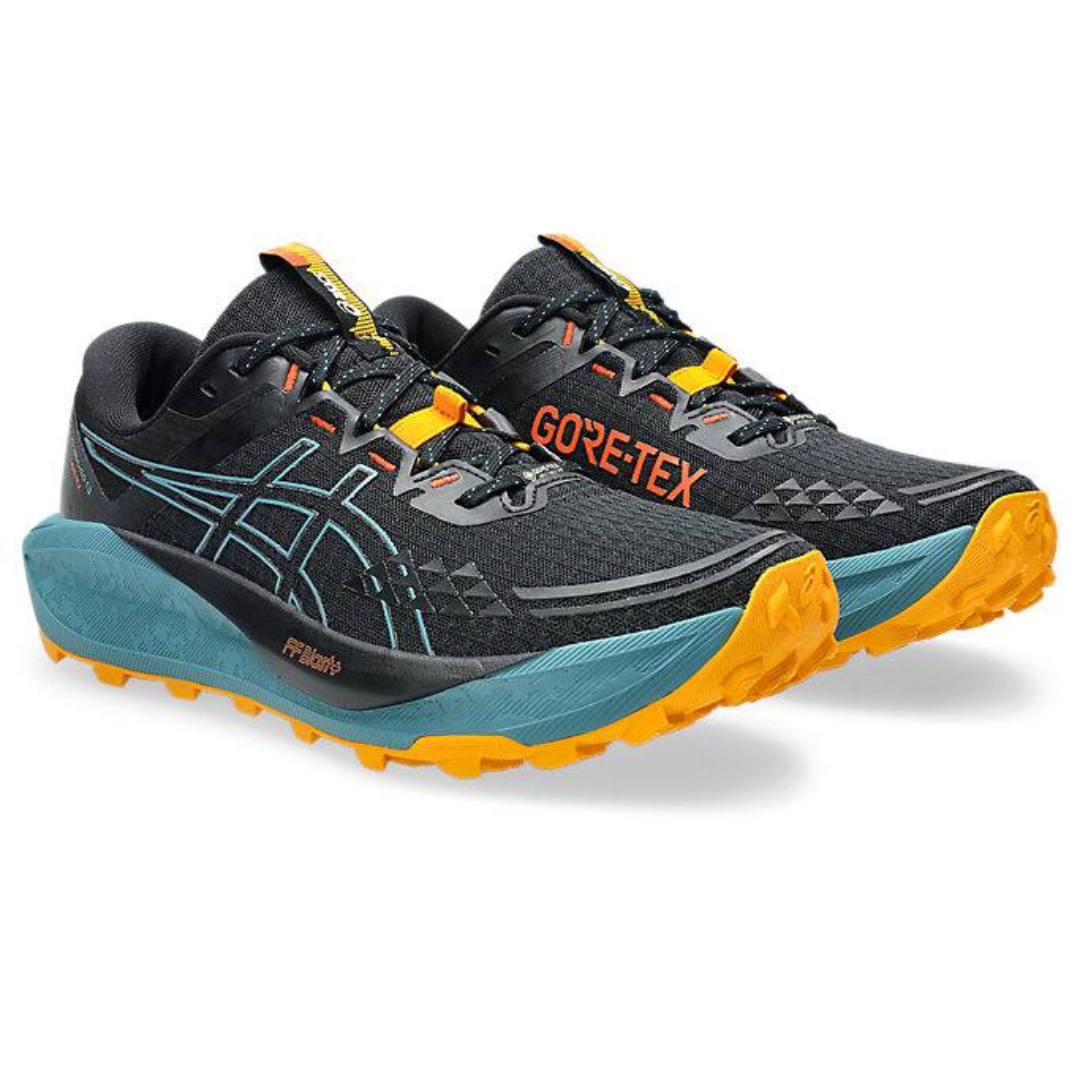 Tênis Asics Gel Trabuco 13 - Preto/Azul Atlântida