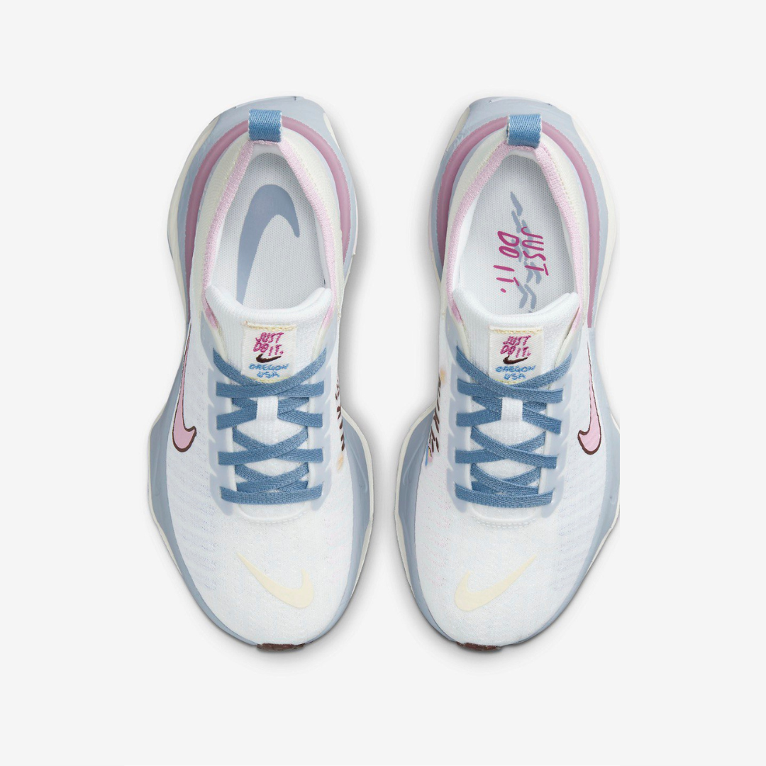 Tênis Nike Invincible Run 3 - Azul/Rosa