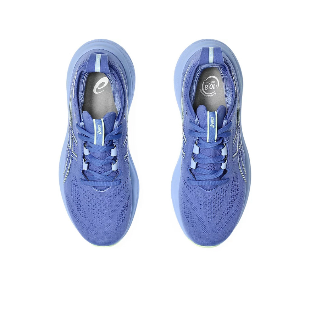 Tênis Asics Gel - Nimbus 26 - Roxo com Lilás e Verde